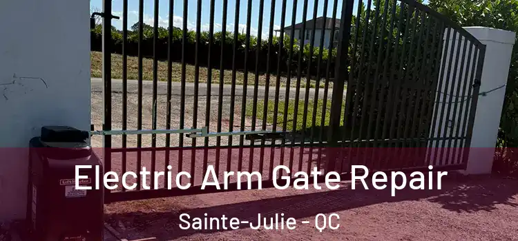 Electric Arm Gate Repair Sainte-Julie - QC