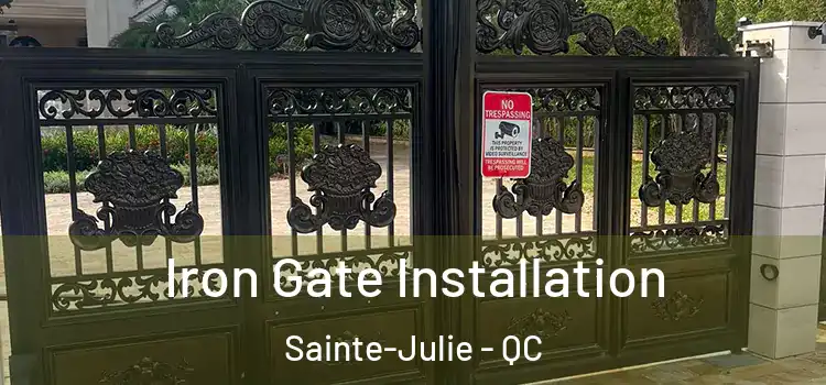  Iron Gate Installation Sainte-Julie - QC
